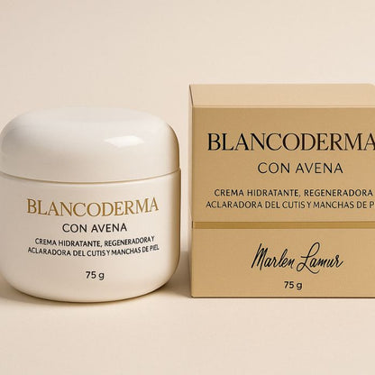 CREMA BLANQUEADORA FACIAL DE AVENA